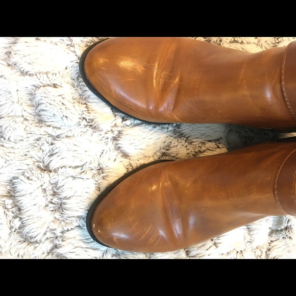 Brown ankle booties - Picture 4 of 6